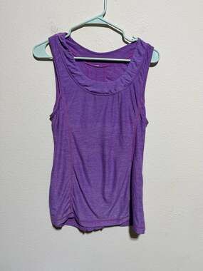 Lululemon Dash Tank II Ruffle Back Athletic Tank Top